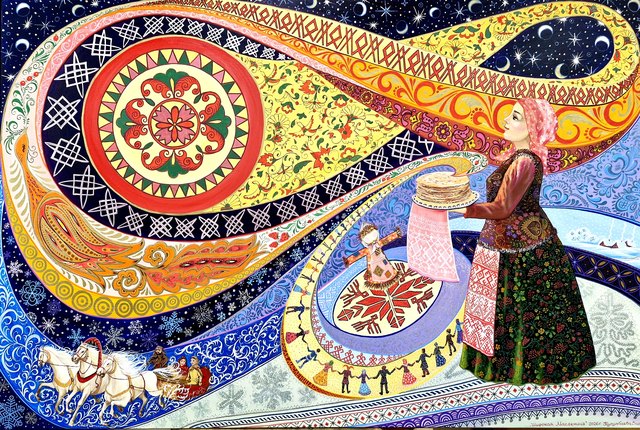 Широкая Масленица. Зифа Тулумбаева